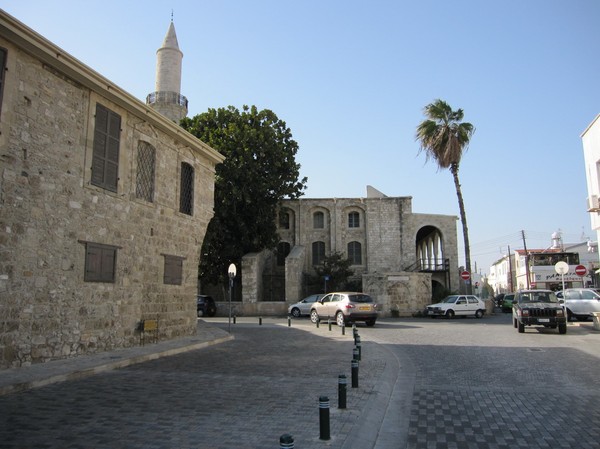 Del av Grand Mosque i centrala Larnaka.