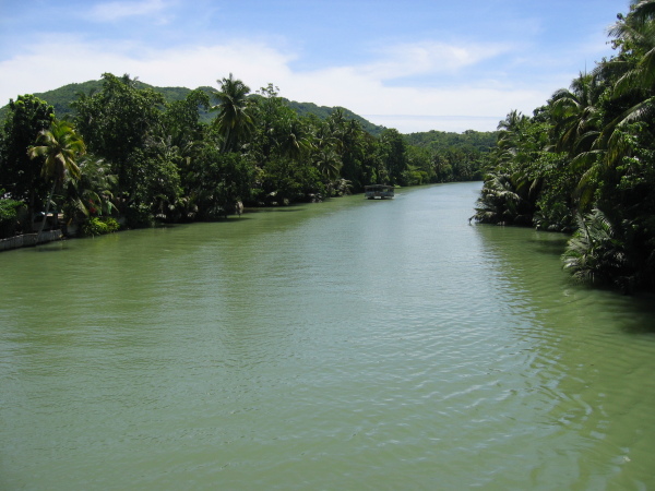 Loboc river, Bohol.