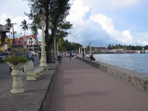 Promenaden i Dumaguete.