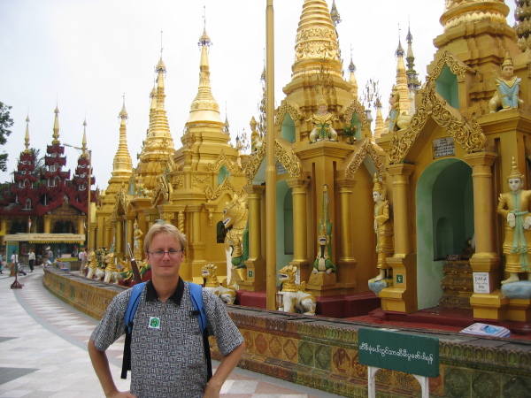 Stefan, Schwedagon Paya, Yangon.