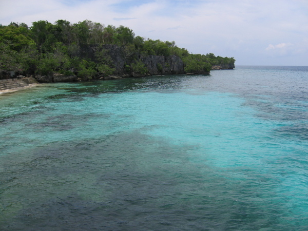 Kristallklart vatten, Siquijor.