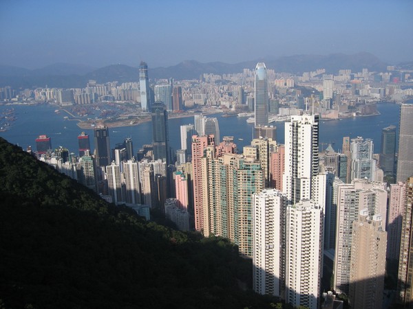 Hongkong. Den stad i världen som har flest skyskrapor. Sedan många år fler än New York.