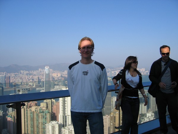 Victoria Peak viewing deck, Hongkong.