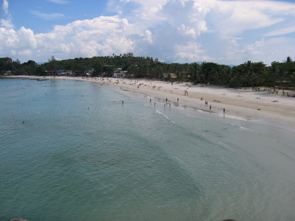 Haad Rin Beach (Full Moon Party Beach), Koh Phangan.