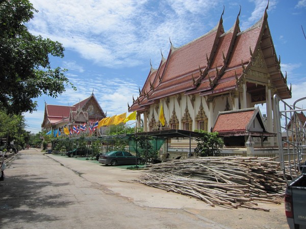 Tempel någonstans i Khon Kaen.