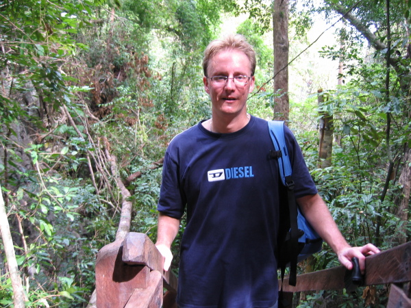 Stefan, Jungle Trail, Sabang, Palawan.