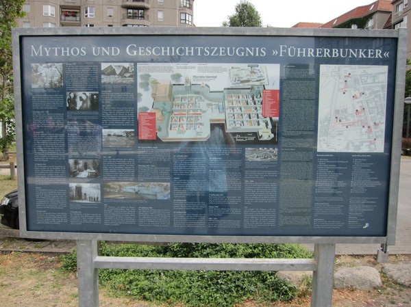 Platsen för Hitlers Bunker.