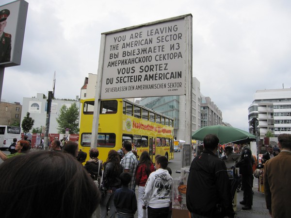 Checkpoint Charlie, Berlin.