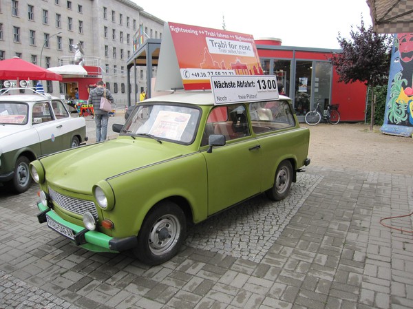 Sightseeingtur i en Trabant, Berlin.