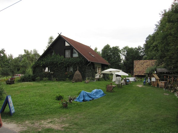 Kvällspromenad, vid andra campingplatsen, Spreewald.