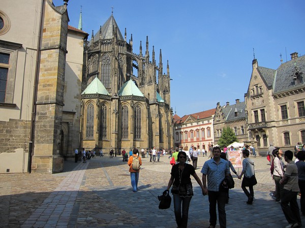 St Vitus Cathedral, Prague Castle.