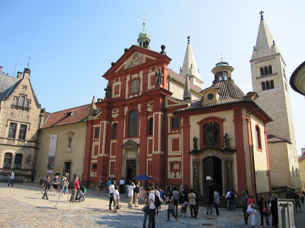 Basilica of St George, Prague Castle.