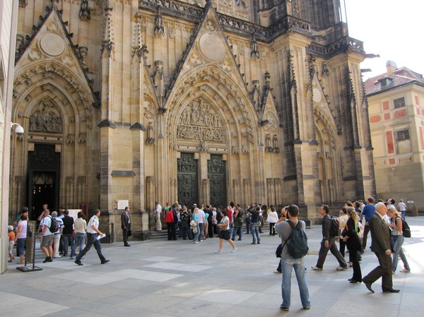 St Vitus Cathedral, Prague Castle.