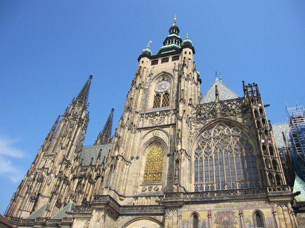 St Vitus Cathedral, Prague Castle.