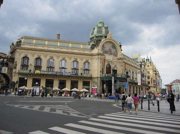 Gamla staden i Prag, en söndag eftermiddag, sommaren 2010.