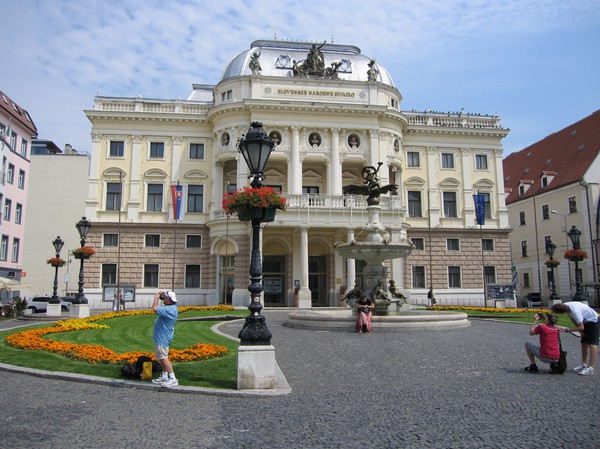 Slovak national theatre, Bratislava.