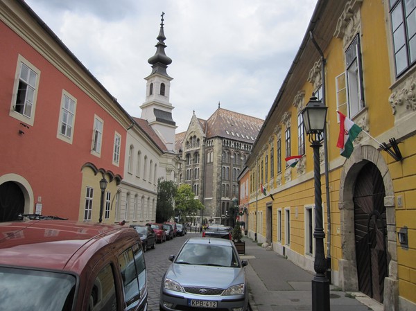 Gatuscen, Budapest castle district.