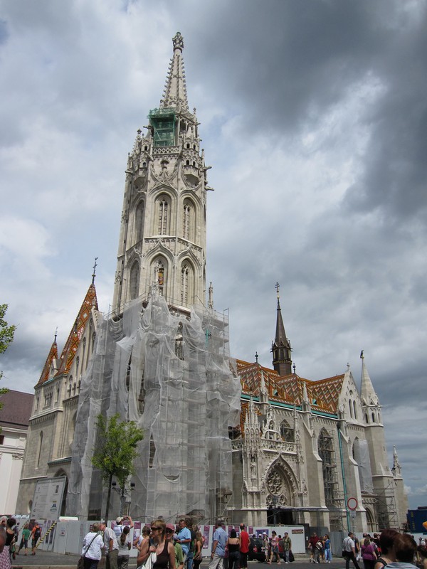 Matthias church, Budapest castle district.