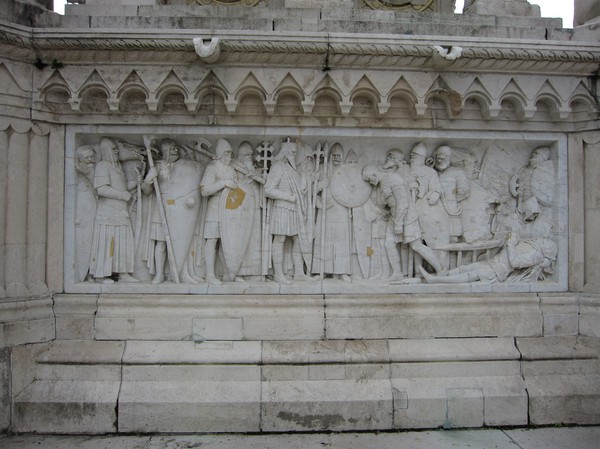 Detaljer, Fishermen's Bastion, Budapest castle district.