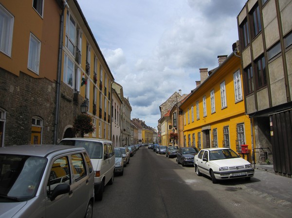 Gatuscen, Budapest castle district.