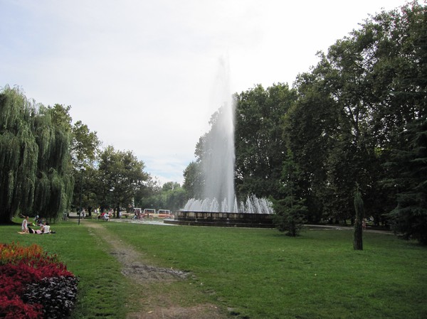 Music Fountain, Margaret island, Budapest.