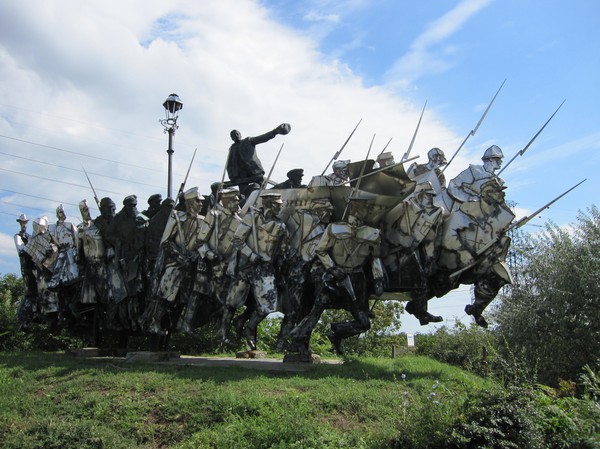 Memento Park utanför Budapest.