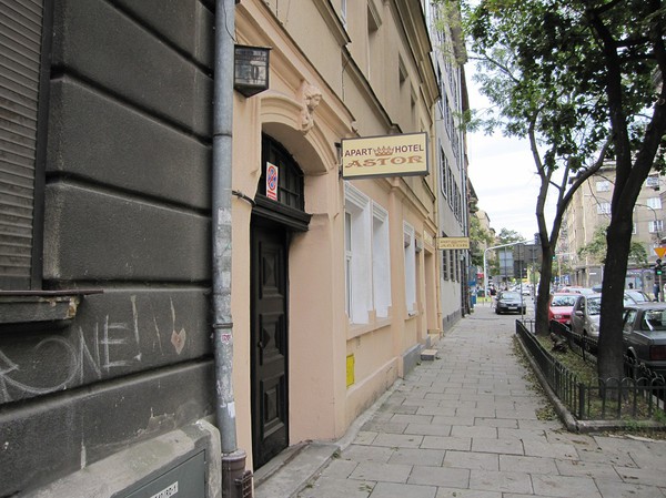 Mitt boende i Krakow. Lite mysigt familjärt ställe som låg hyfsat centralt, 1-2 km från centrala delarna av Krakow.