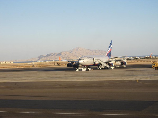 Flygplatsen i Sharm El-Sheikh.