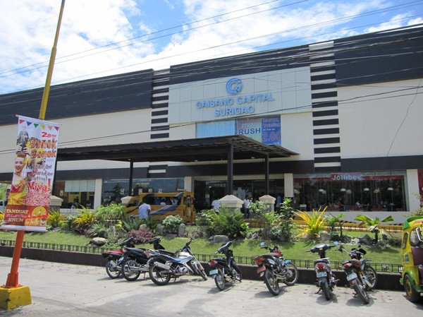 Gaisano mall, Surigao city.