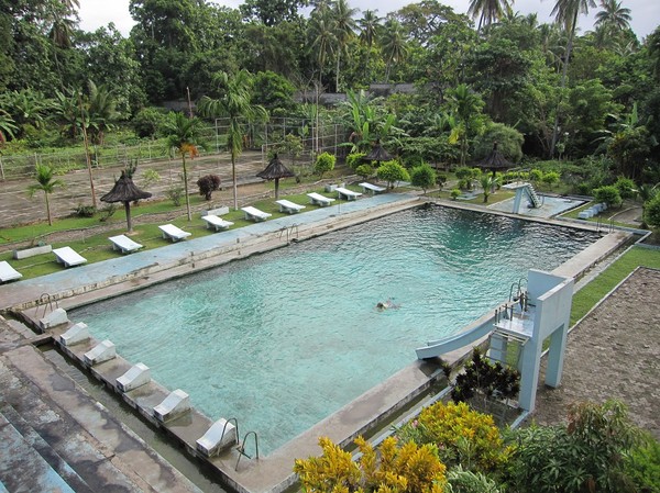 Swimmingpoolen, Pousada De Baucau, Baucau, Östtimor.