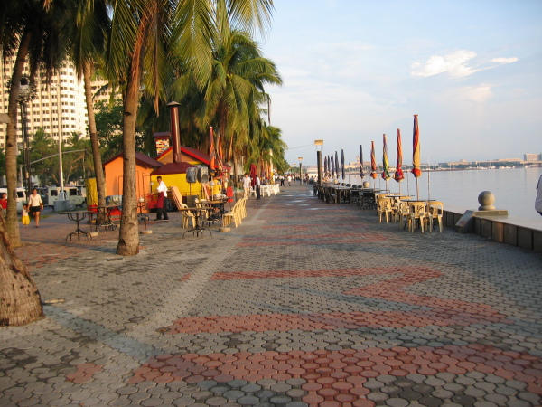 Strandpromenad Manila Bay, Manila.