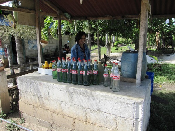 Bensinstation på Siquijor.