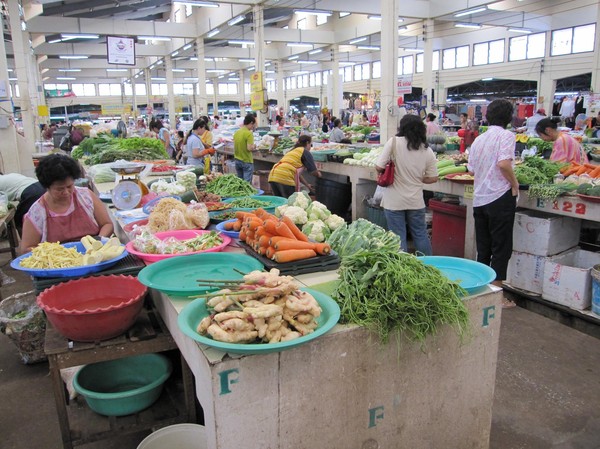 Marknaden i Udon Thani.