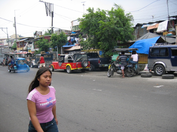 Tondo, slummens hemland, Manila.