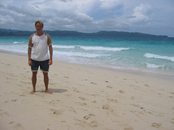 Stefan, White Beach, Boracay, Filippinerna.