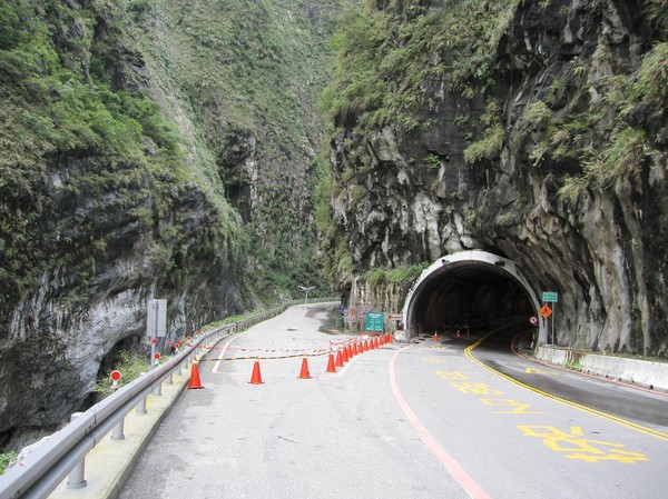 Vandringen genom Taroko Gorge.