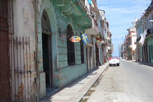 Casa Miglis. Jag tror detta är den enda svenska restaurangen i Havanna! Centro Habana, Havanna.