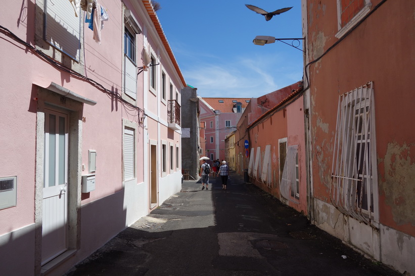 Gatuscen i Belém, Lissabon.