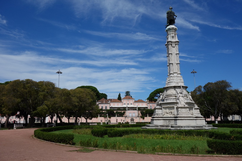 Praça Afonso de Albuquerque, Belém, Lissabon.