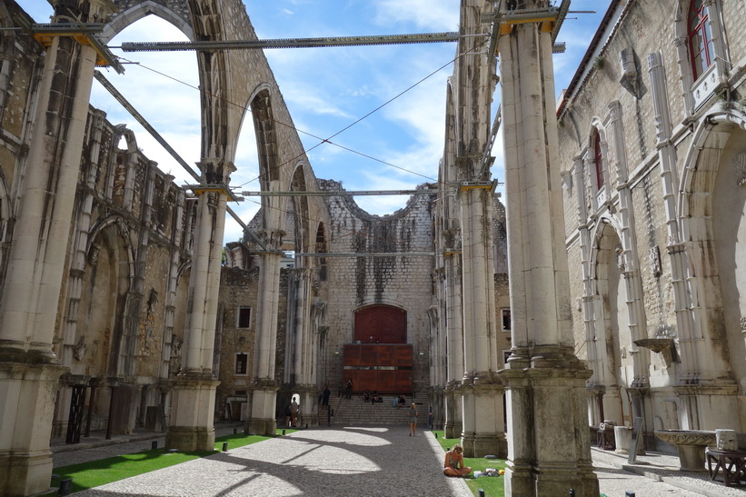 Convento do Carmo, Lissabon.