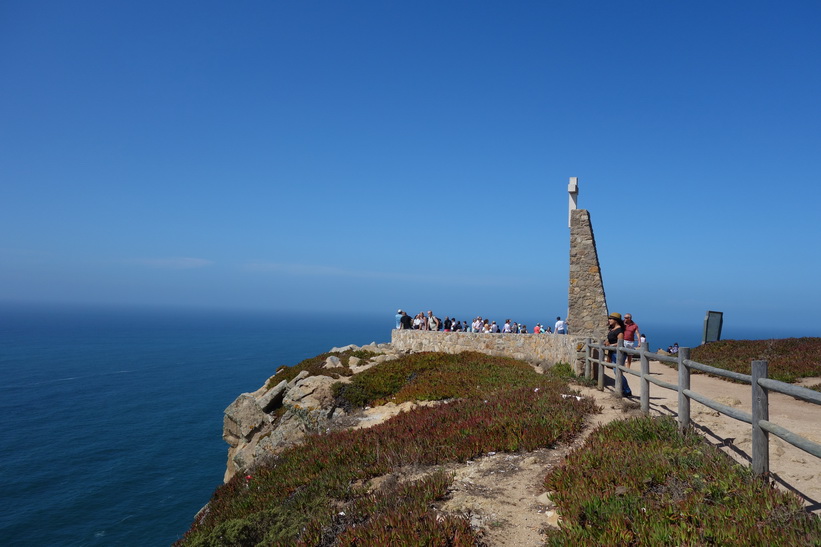 Cabo da Roca, den västligaste punkten på det europeiska fastlandet, Portugal.