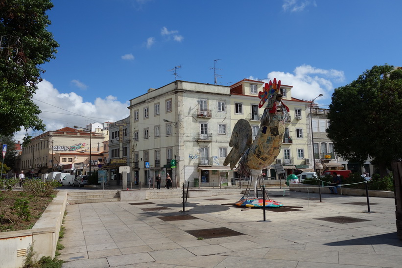 Praça Martim Moniz, Lissabon.