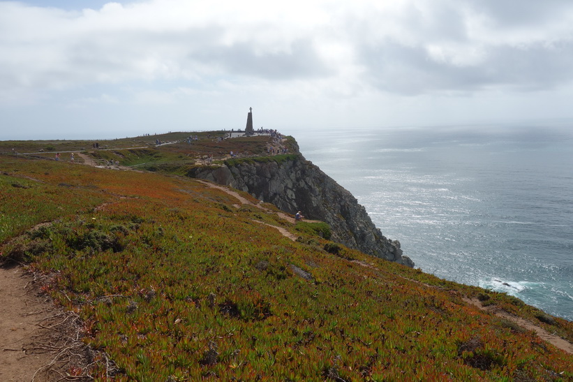 Cabo da Roca, den västligaste punkten på det europeiska fastlandet, Portugal.