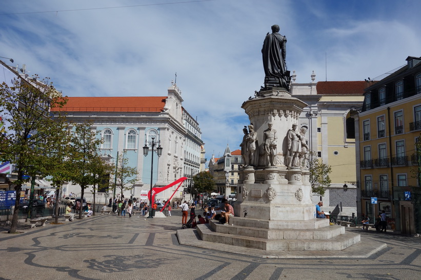 Praça de Luís de Camões, Lissabon.