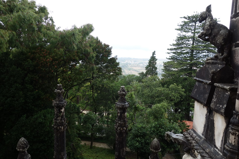 Quinta da Regaleira i historiska Sintra, Portugal.