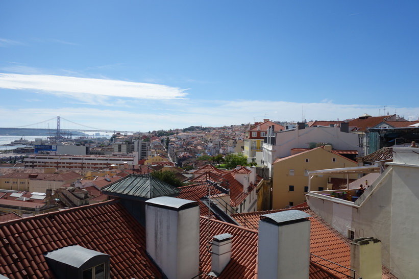 Miradouro de Santa Catarina, Lissabon.