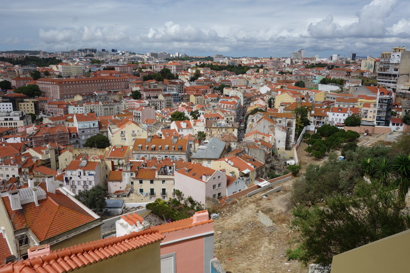 Utsiktsplats Miradouro da Graça, Lissabon.