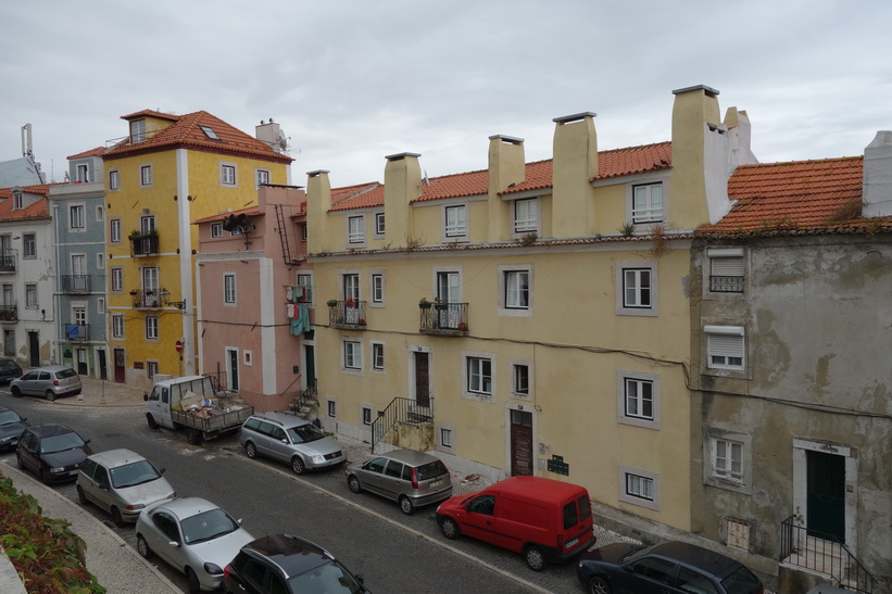 Vacker arkitektur vid Panteão Nacional, Lissabon.