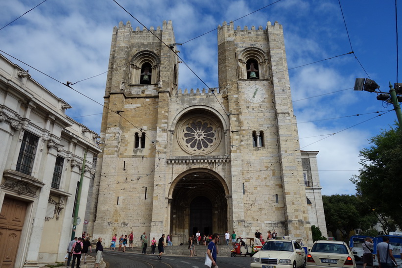 Katedralen Sé. Lissabons äldsta kyrka byggd på 1100-talet.