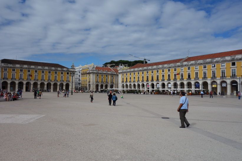 Praça do Comercio i hjärtat av Lissabon.